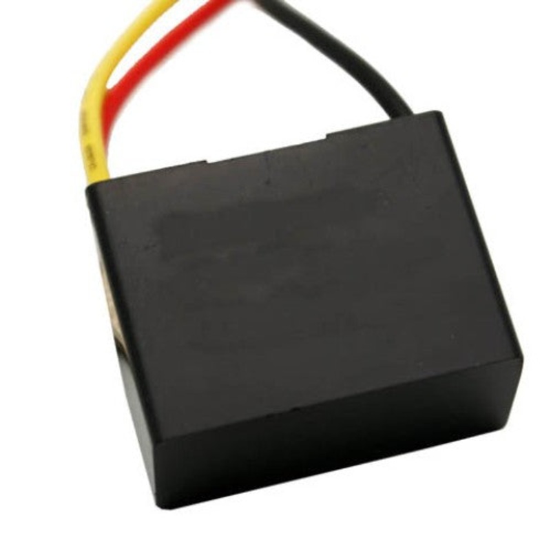 CFC 3/1.5 – CAP AC FAN 3/1.5UF 250V 3 WIRES 1.5X1.1X0.75IN