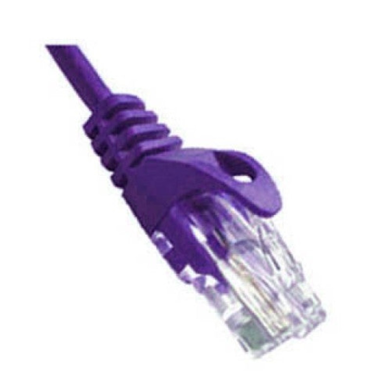 PC-6050P – PATCH CORD CAT6 PURPLE 50FT SNAGLESS BOOT