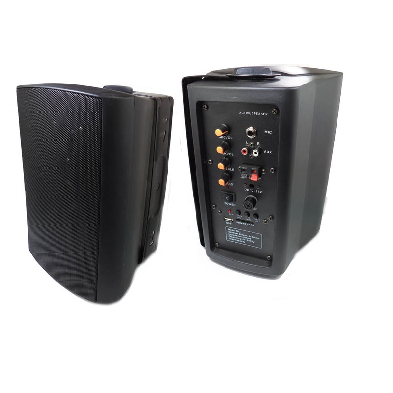 WA-60USB – SPEAKER WALL MOUNT 4-8R WITH USB/SDMMC CARD SLOT