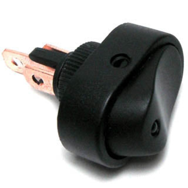 40393 – ROCKER SWITCH 1P1T ON-OFF LED RD 30A/12VDC