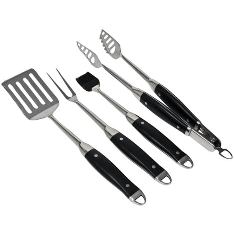 812-1028-F – BBQ TOOL SET STAINLESS STEEL 4PC/SET