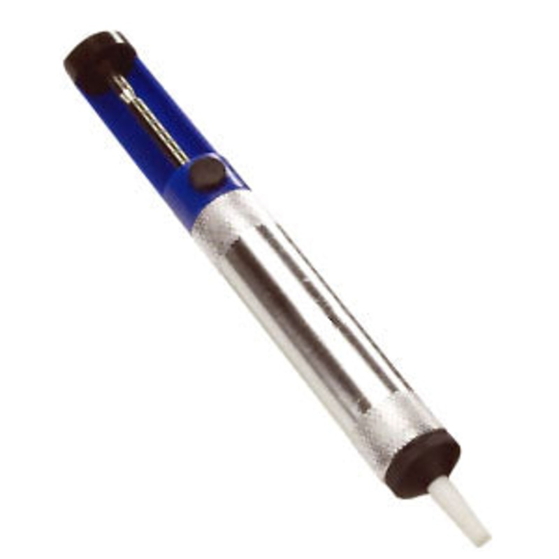 AX-201 – DESOLDERING PUMP SMALL METAL BLU