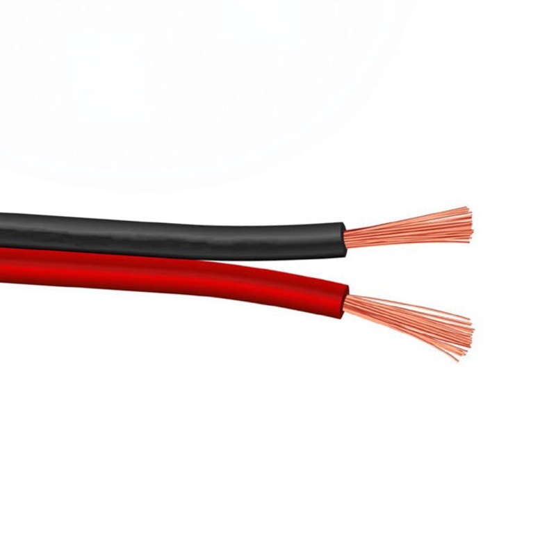 CBLE4114B/R – SPEAKER WIRE AWG 14 STD 500FT BLK/RED