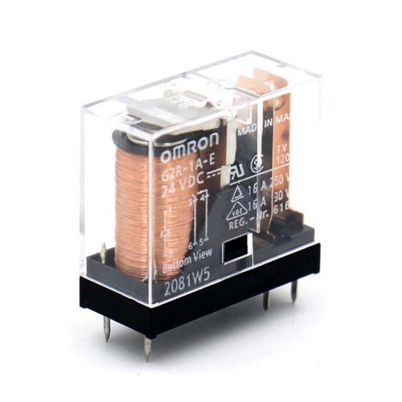G2R-1A-E-DC24 – RELAY DC 24V 1P1T 16A 6P PCMT NO 16A/250VAC/30VDC