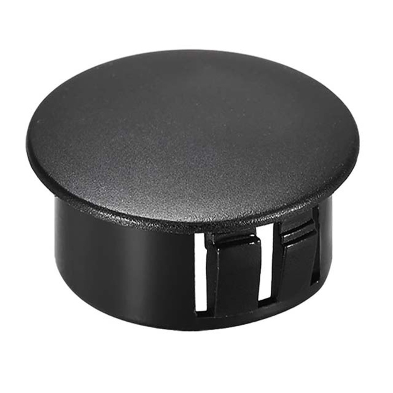 KYH-1851-2 – SNAP IN HOLE PLUG 10MM PLAS BLK DEPTH-9.5MM (2 pcs/pkg)