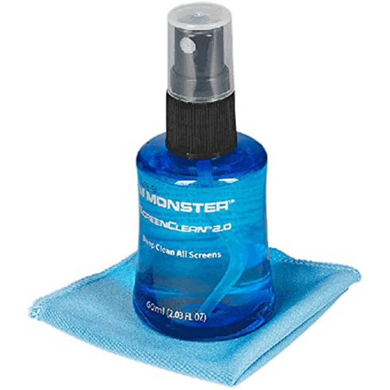 129885-00 – SCREEN CLEANER 60ML AND MICROFIBRE CLOTH
