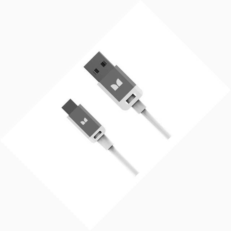133010-00 – USB CABLE A MALE TO MICRO B MALE 3FT WHITE