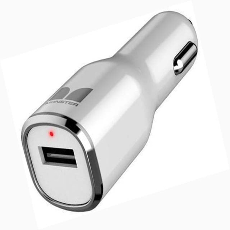 133043-00 – USB CAR CHARGER 5VDC 2.4A WHT