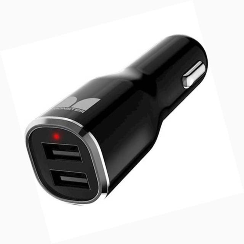 133048-00 – USB CAR CHARGER DUAL 5VDC@2.4A EACH BLK