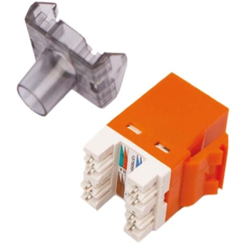 1375055-5 – KEYSTONE JACK CAT6 ORG 110 18 DEG