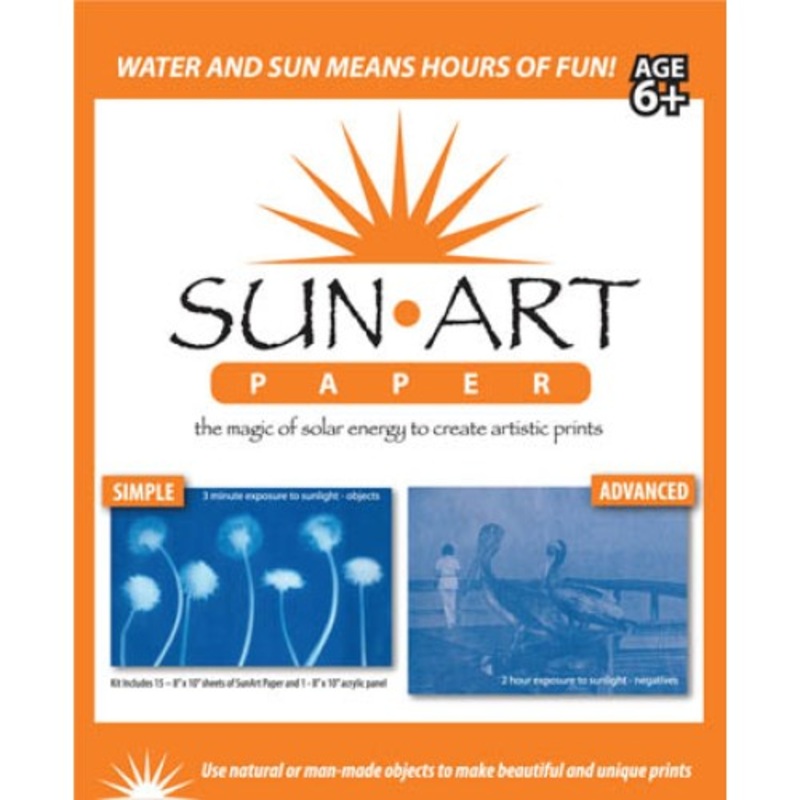 88052 – SUN ART PAPER KIT 10X8 INCH  (15 pcs/pkg)