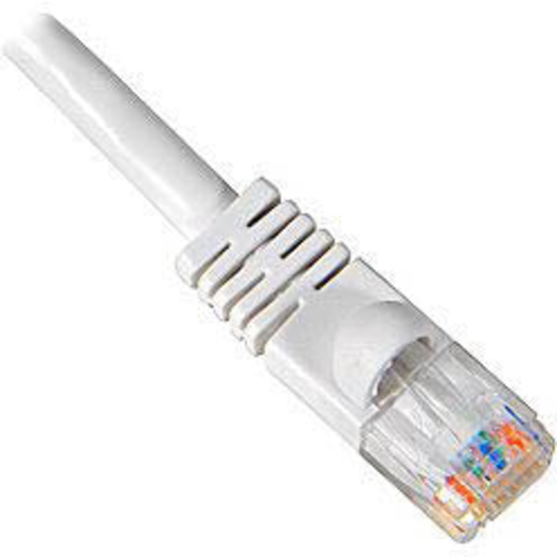 C-100W-CAT6 – PATCH CORD CAT6 WHITE 100FT