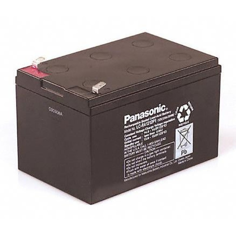 LCR1212P – BATTERY LEAD ACID 12V 12AH QTAB 5.98X3.85X3.74IN(LXWXH)