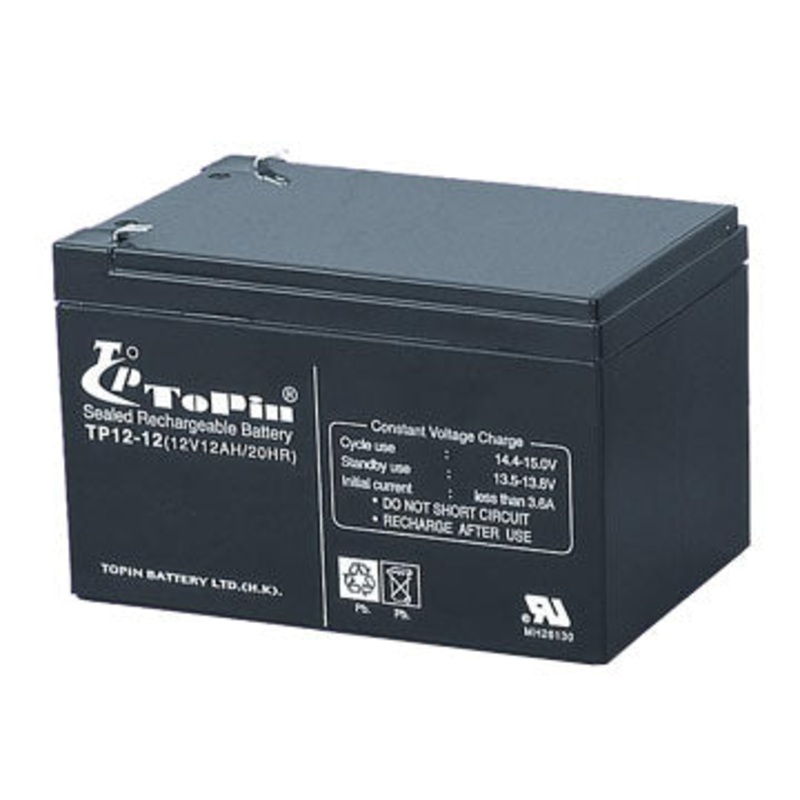 RT12120-F2 – BATTERY LEAD ACID 12V 12AH QTAB 5.98X3.85X3.74IN(LXWXH)