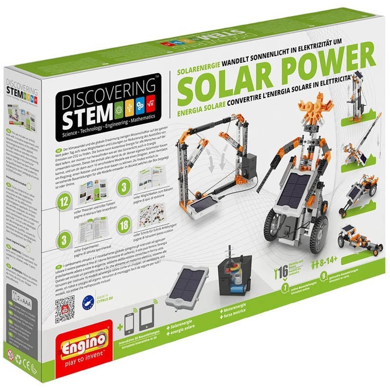 STEM30 – SOLAR POWERED 16 MODELS