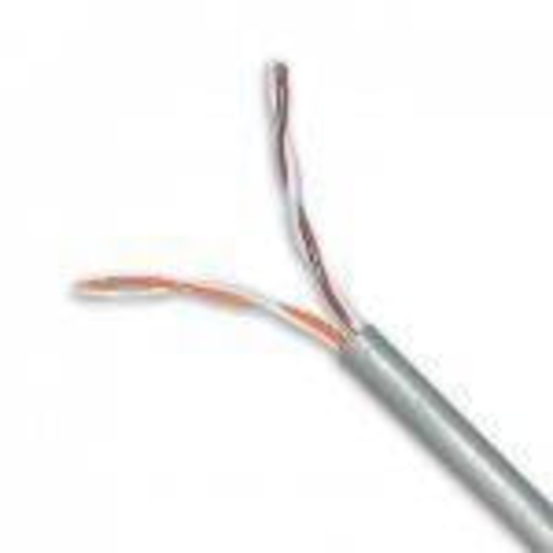 24102L3 – CAT3 FT4 SOL UTP 2P/24AWG GREY 984FT