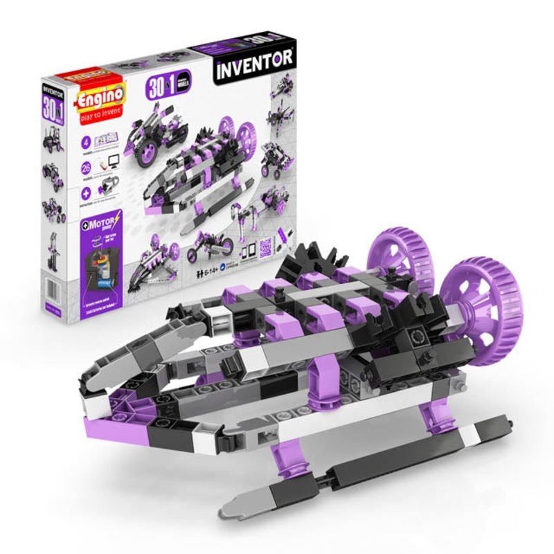 3031CA – ENGINO INVENTOR-30 ADVENTURE MODELS MOTORIZED SET