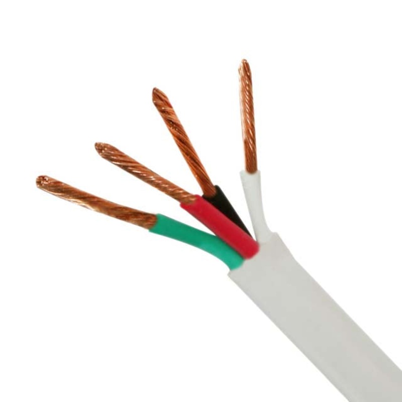 77012 – SPEAKER WIRE IN-WALL 14AWG 4C 500FT CMR WHT OFC