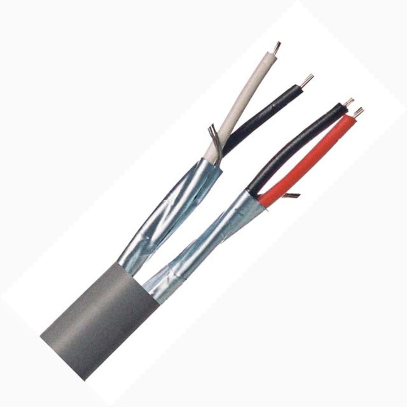 77063 – CABLE 2PR 18AWG STR INSH 1000FT CMR-UV BLK