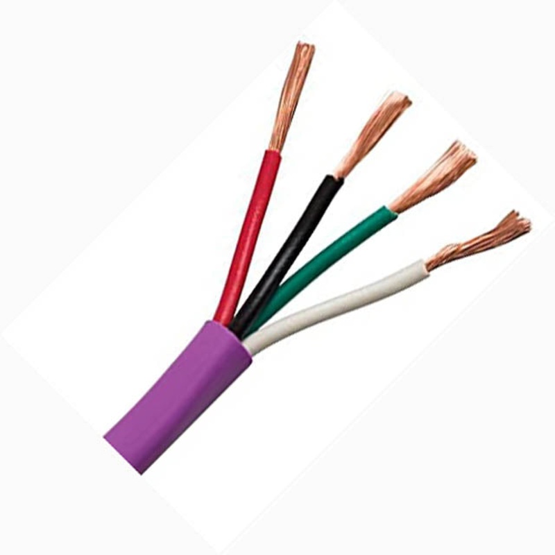 77174 – SPEAKER WIRE 12AWG 4C 500FT PURPLE SPOOL