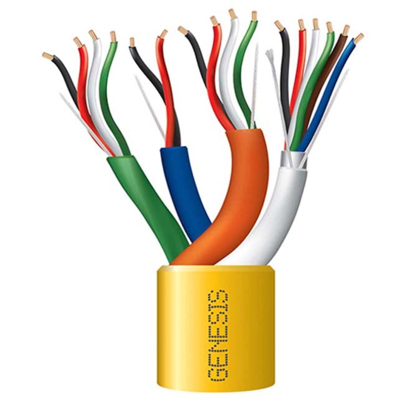 77215 – CABLE 22/3P OAS 18/4 22/2 22/4 UNSH STR CMR 500FT YEL SPOOL