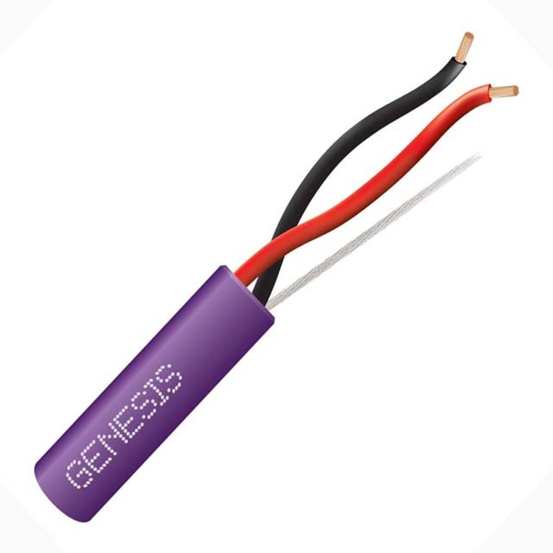 77500 – SPEAKER WIRE 16AWG 2C 500FT PURPLE OFC