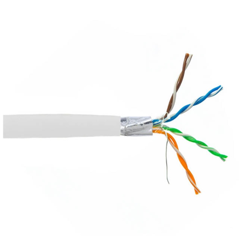 77591 – CABLE CAT6 FT4 SOL WHT 500FT UTP CMR 4P/23AWG COIL