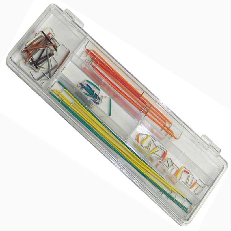 MB-900 – WIRING KITS FOR BREADBOARD 140PC 22AWG SOLID JUMPER WIRES