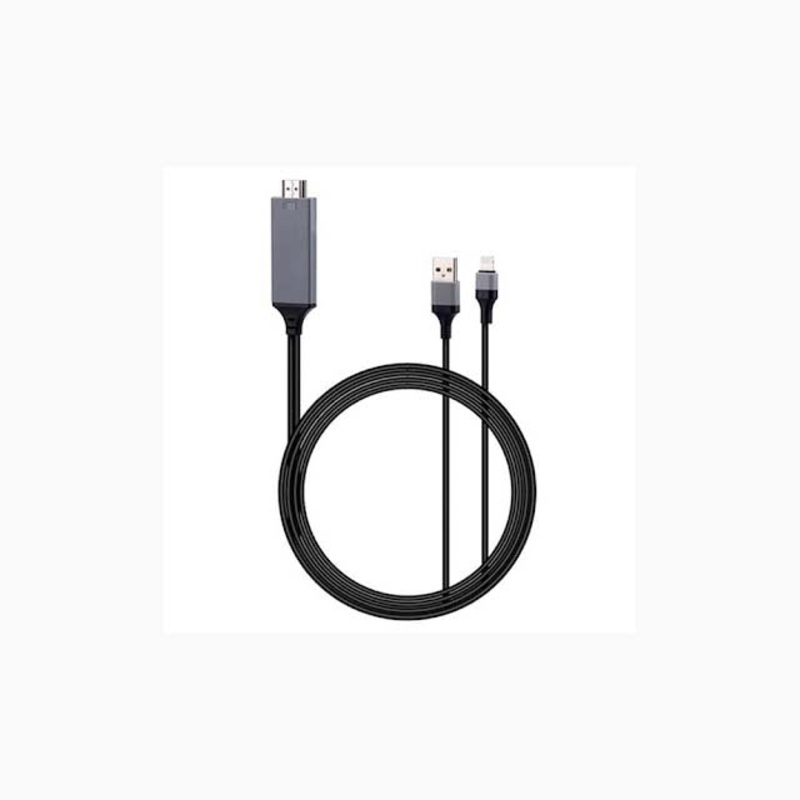 MOB-ADA-IPHONE6-HDMI – IPHONE LIGHTNING TO HDMI CABLE 6FT