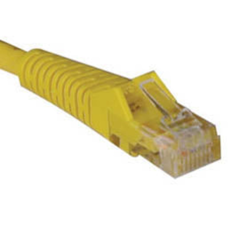 5697 – PATCH CORD CAT5E YEL 3FT SNAGLESS BOOT
