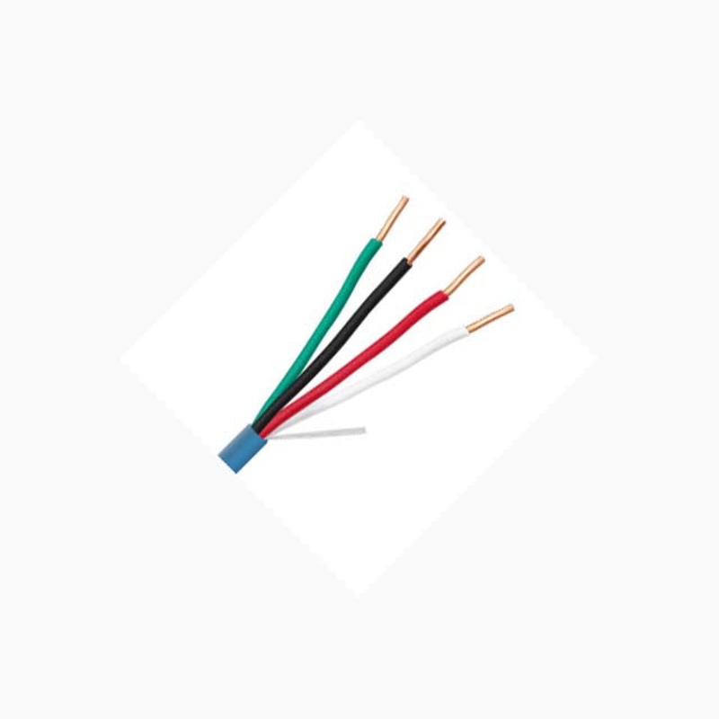 77475 – CABLE 4C 22AWG SOL UNSH 1000FT BLUE