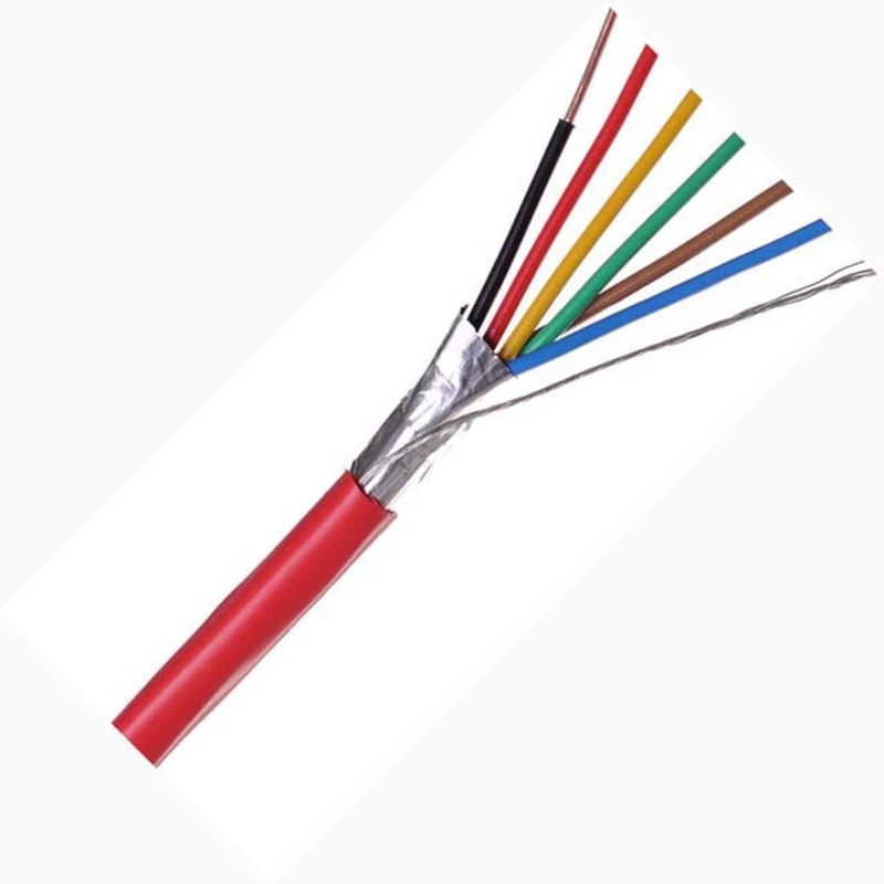 77518 – CABLE FIRE ALARM 18/6 SOL SHLD FPLP PLENUM 1000FT RED