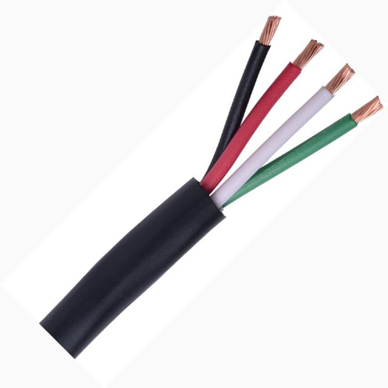 77526 – CABLE 4C 22AWG STR UNSH 500FT BLK COIL