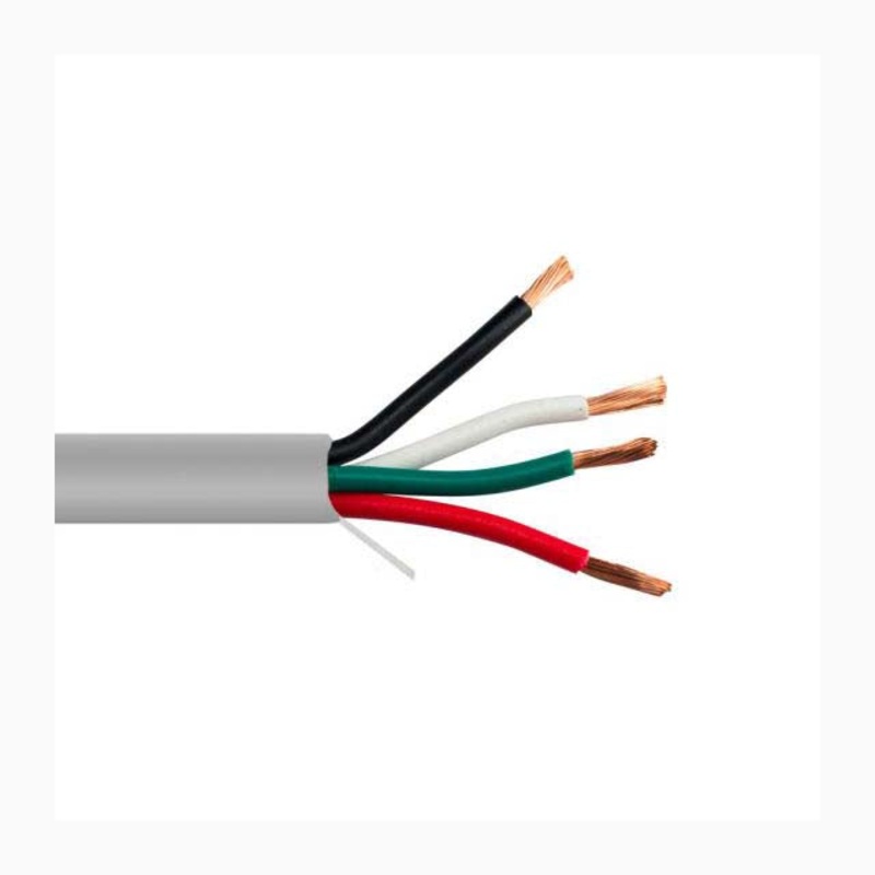77528 – SPEAKER WIRE 16AWG 4C 500FT GREY