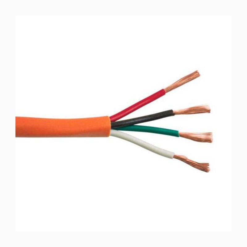 77555 – SPEAKER WIRE 16AWG 4C 500FT ORG JACKET