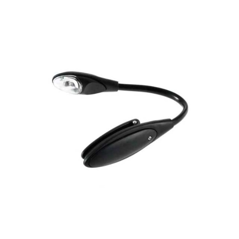 BL-200 – BOOKLIGHT BLACK LED MIMI CLIP-ON