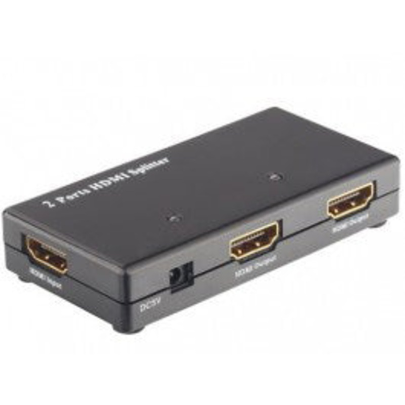 HDMISP-2 – HDMI SPLITTER 1X2 POWERED 4K