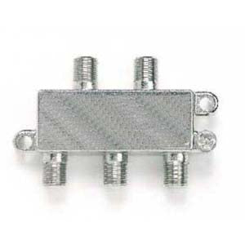 S4A – TV SPLITTER 4WAY 5-900MHZ 75 OHM GOLD CONTACT