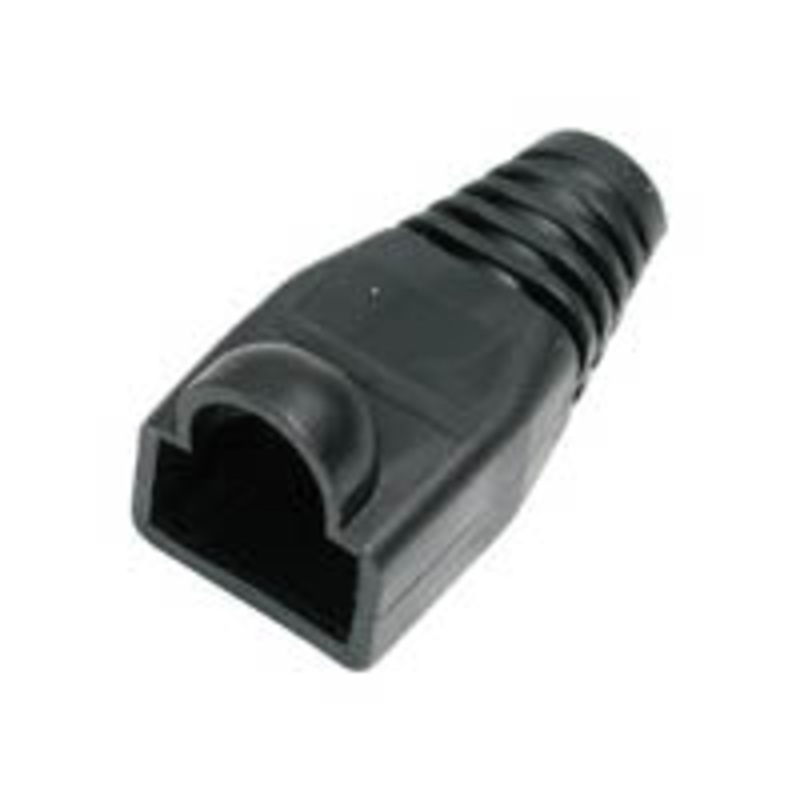 SS-320-A-B – BOOT STRAIN RELIEF RJ45 BLK  (5 pcs/pkg)