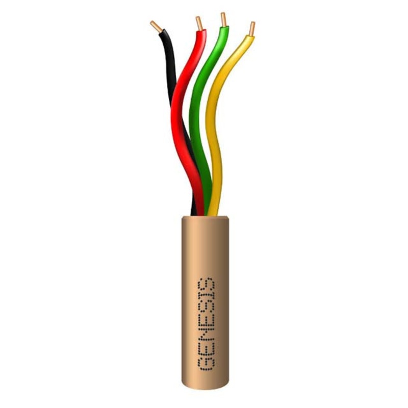77027 – CABLE 4C 22AWG SOL UNSH 500FT BGE COIL