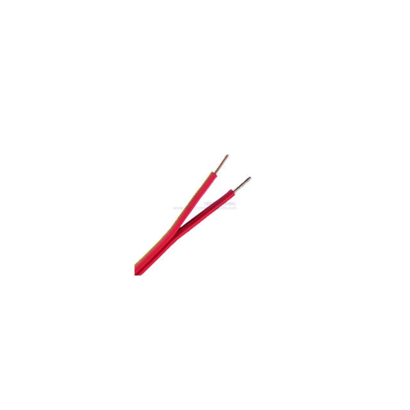 77091 – CABLE FIRE ALARM 18/2 SOL FPLR RISER 500FT PARALLEL RED