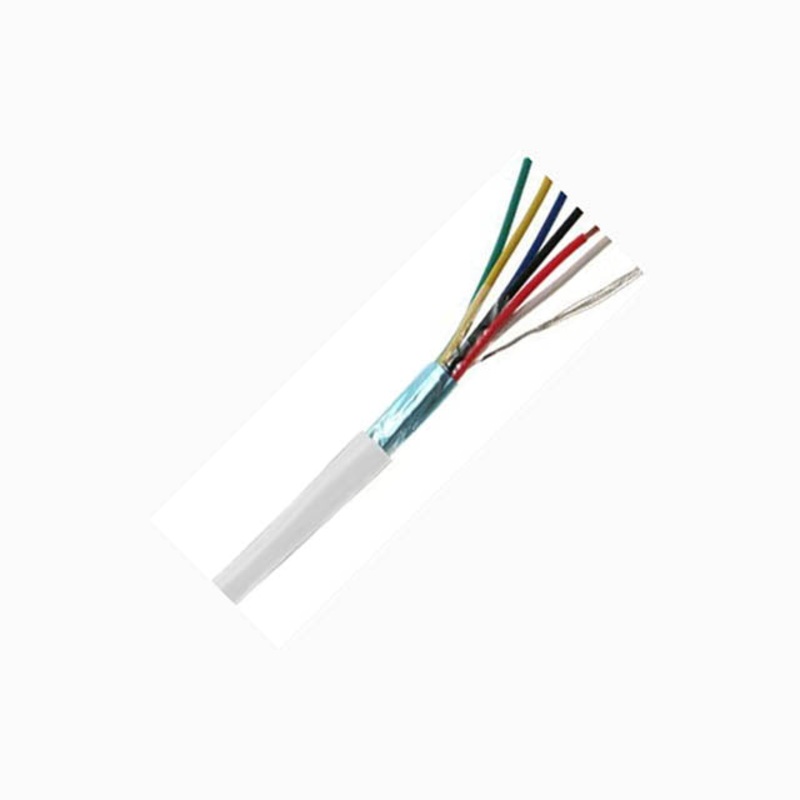 77233 – CABLE 6C 22AWG STR SHLD 500FT CMP PLENUM WHT