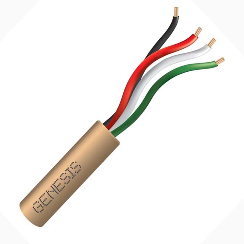 77735 – CABLE 4C 22AWG SOL UNSH 1000FT CMR RISER BEIGE