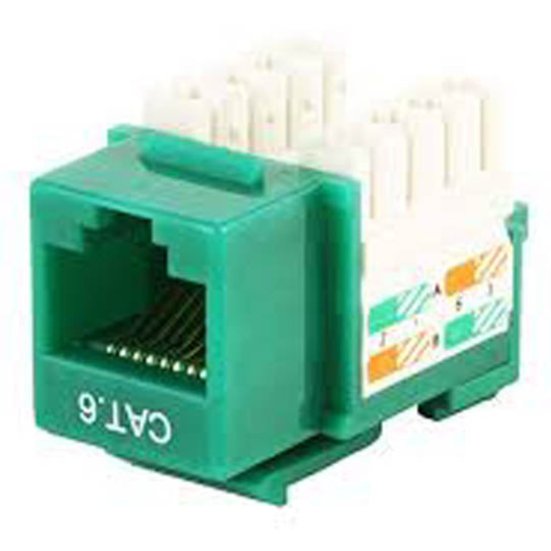 K1117.5 – KEYSTONE JACK CAT6 GRN 110