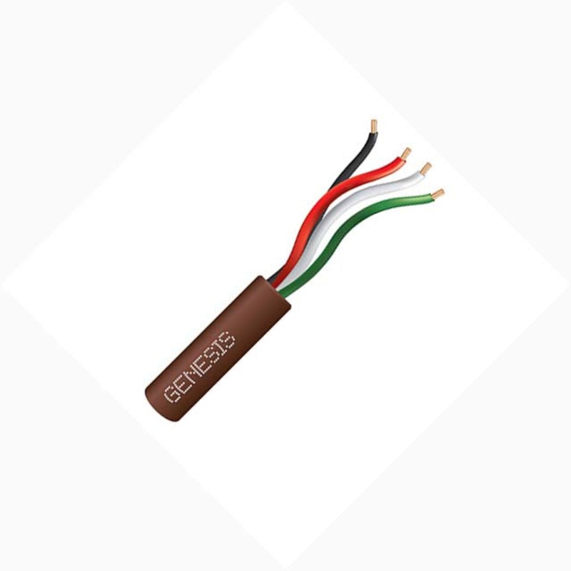 N3920 – CABLE 4C 22AWG STR UNSH 500FT BRN COIL