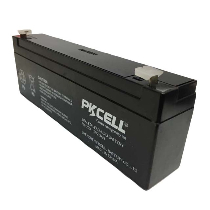 PK1223 – BATTERY LEAD ACID 12V 2.3AH 0.187IN QT 7X1.4X2.35IN(LXWXH)