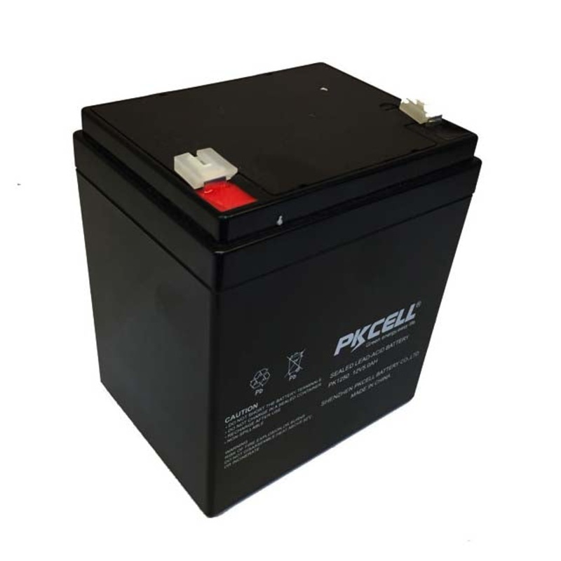 PK1250 – BATTERY LEAD ACID 12V 5AH .187QT 3.5X2.75X3.97IN (90X70X101MM)
