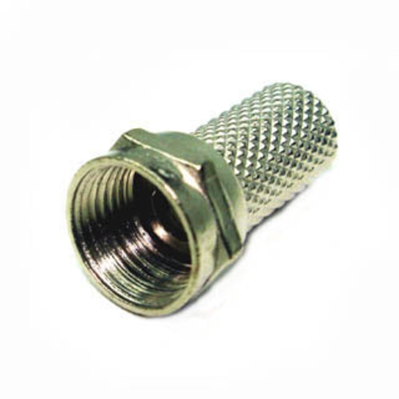 VC1004-6 – F PLUG RG6 TWIST ON  (3 pcs/pkg)