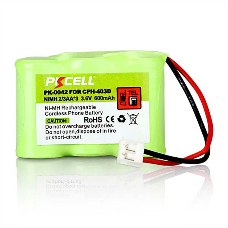 PK-0042 – BATTERY NI-MH 3X2/3AA 600MA JST