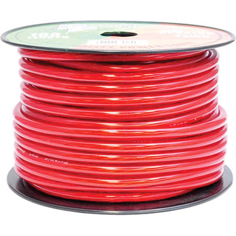 RPR4100 – POWER CABLE 4AWG RED 100FT